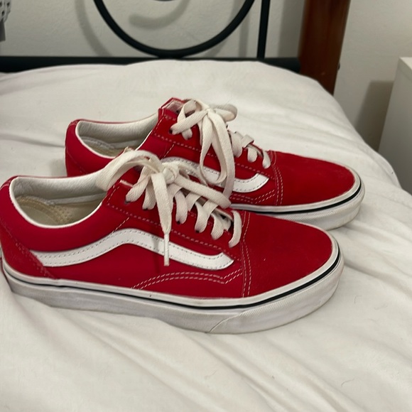 Red Vans - Picture 2 of 4